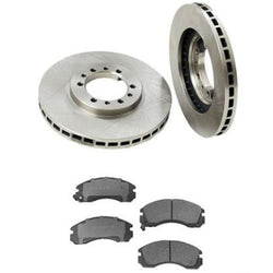 Fits 1994-1996 Mitsubishi Montero 3.5L Front Brake Rotors & Pads