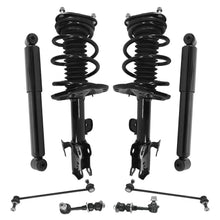 Puntales delanteros completos Amortiguadores traseros Enlaces delanteros y traseros 06-12 para Toyota Rav4 3.5L
