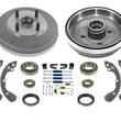 Braking New Brake Drums Shoes Springs Bearings WITH OUT ABS for Kia Rio 03-05