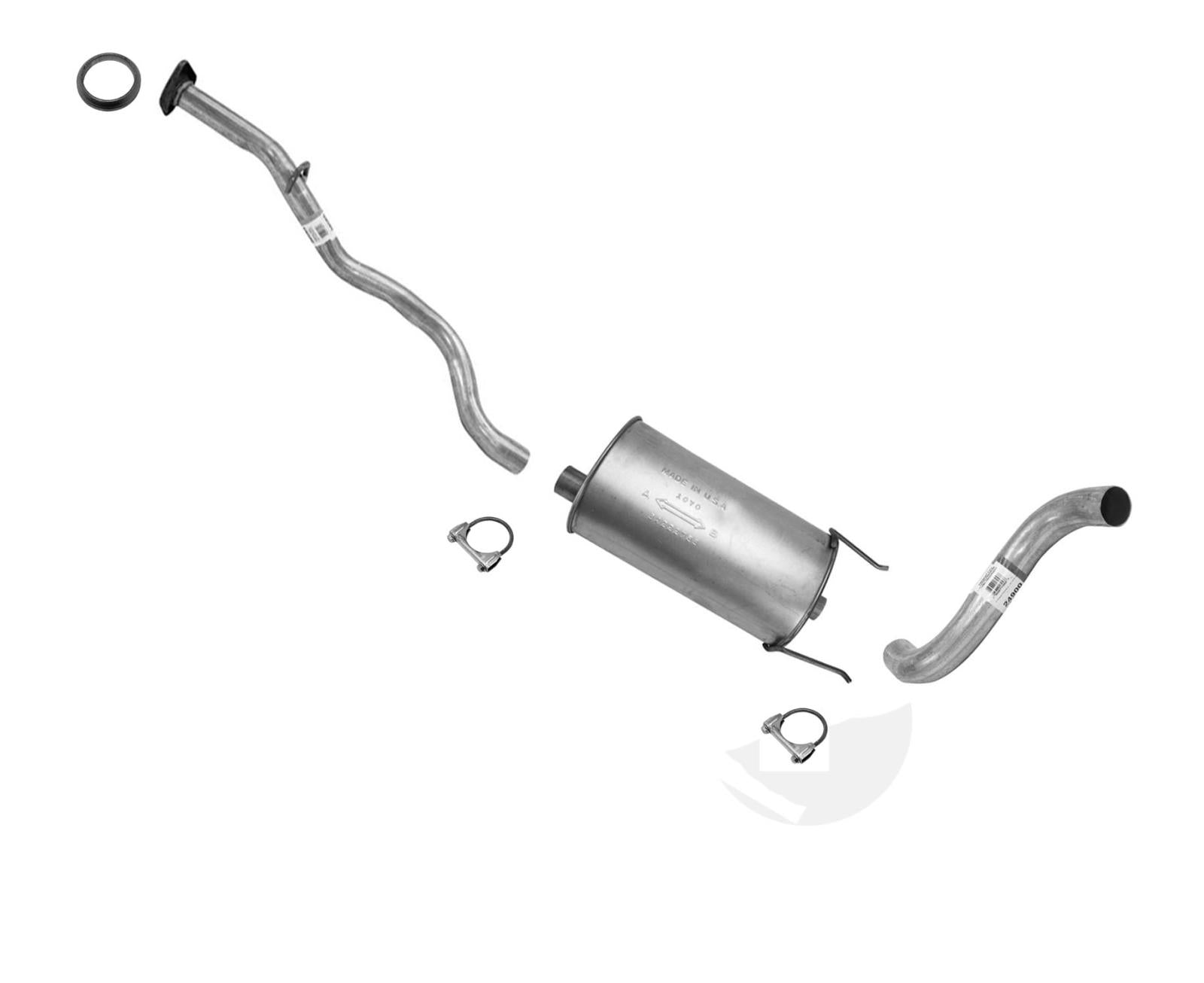 Fits 1994-1997 Honda Accord LX 2.2L Wagon Rear Muffler With Gasket