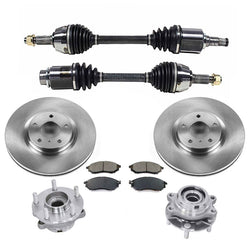 Front Left & Right Cv Axles for Nissan Murano All Wheel Drive 2009-2014