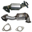 Fits 2013-2019 Ford Explorer 3.5L Turbo Front & Rear Catalytic Converters