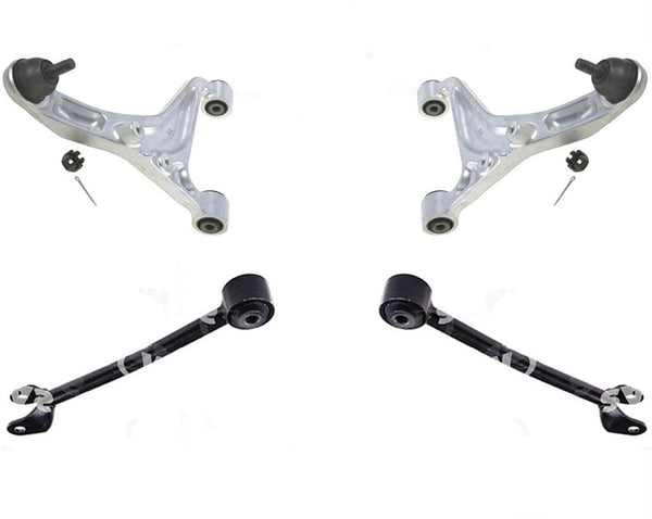 100% Brand New Rear Upper & Forward Control Arms fits for Nissan 350Z 03-09 4pc