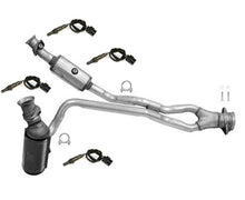 Catalytic Converter Y Pipe & O2 Sensors For Ford Transit 150 250 3.7L 2016-2019