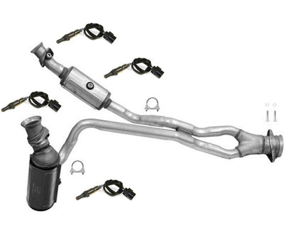 Convertidor catalítico Eng Y Pipe O2 Sensores para Ford Transit 150 250 3.7 2016-2019