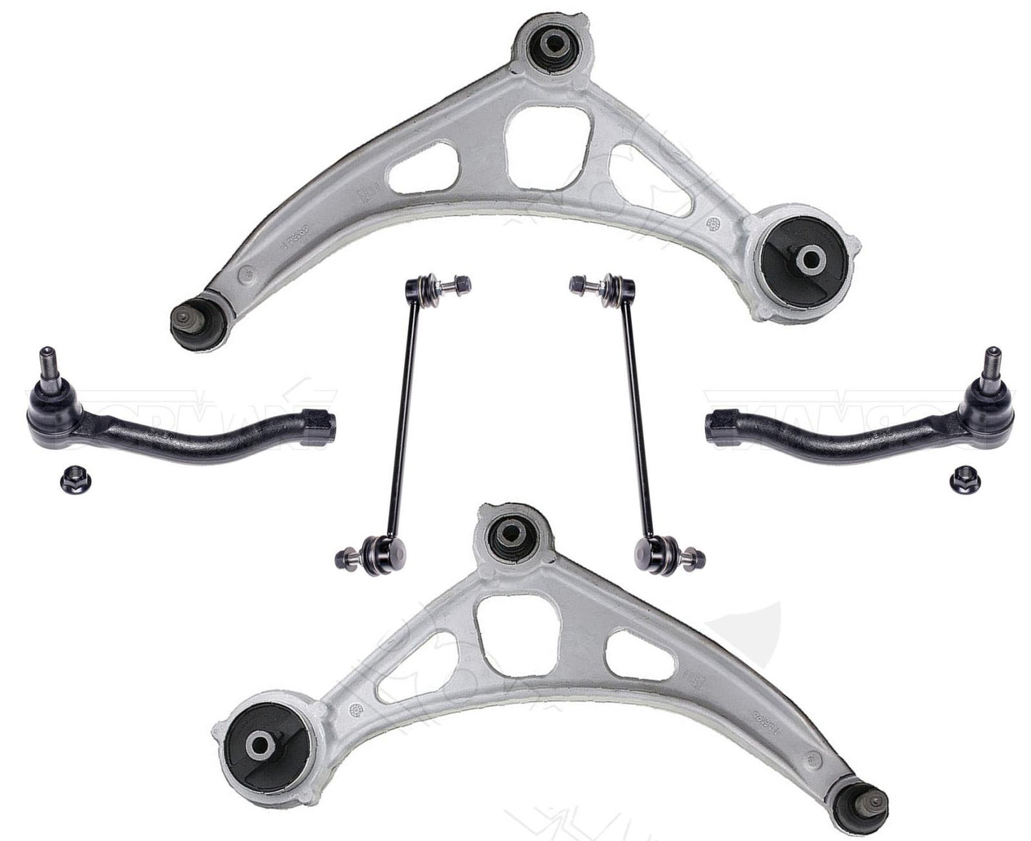Brazo de control inferior delantero, rótulas, tirantes y enlaces para Nissan Murano 2015-2022