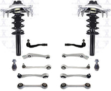 Conjunto completo de puntales de resorte helicoidal de 14p para suspensión pasiva Audi Q5 2.0LW 11-17