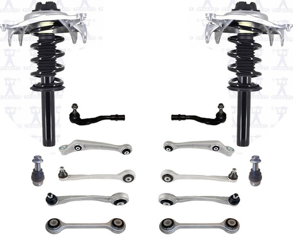 Conjunto completo de puntales de resorte helicoidal de 14p para suspensión pasiva Audi Q5 W 2009-2012