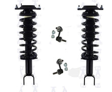 Puntales de resorte helicoidales traseros completos para Subaru Tribeca 2006-2014, 4 piezas