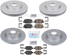 Coated Disc Brake Rotors Brake Pads Hardware For 2018-2022 Chevrolet Trax