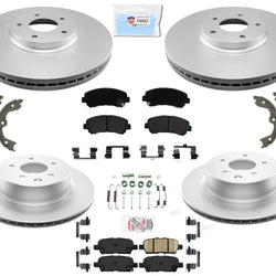 Ameri Pastillas de freno de disco recubiertas de freno para Nissan Maxima 2019-2021