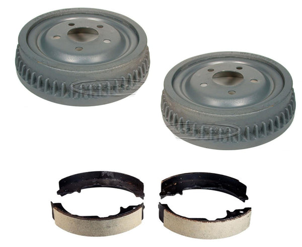 for 1989 1991 1992 1993 1996 1997 Ford Thunderbird Rear Brake Drum Drums Shoes