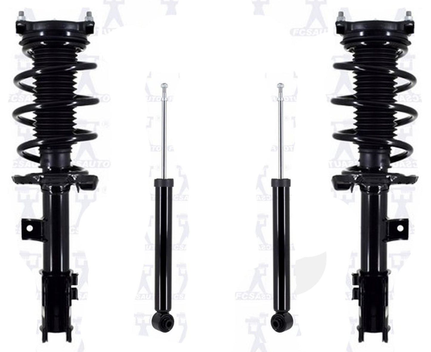 Front Complete Struts Coil Spring & Rear Shocks Fits 2016-2020 Kia Sorento