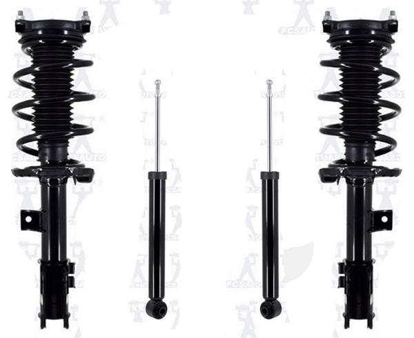 Resortes helicoidales delanteros completos y amortiguadores traseros para Kia Sorento 2016-2020