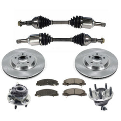 Front Axles Kit for Chevrolet Impala Police Package 3.6L Vin Code (W) 2012-2016