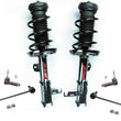 For 2011 Chevrolet Cruze LT LTZ Front Coil Spring Struts Tie Rods Sway Bar 6pc