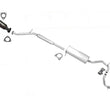 1999-2004 for Honda Odyssey Rear Converter Middle Resonator & Muffler