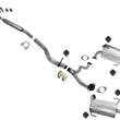 Sistema de escape Tubo resonador Silenciador doble para Legacy 2.5L Natural Asp 2006-2009
