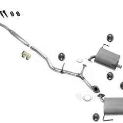 Sistema de escape Silenciadores de tubo Res para Subaru Forester 09-13 2.5 Natural 4 puertas