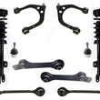 Conjunto de puntales de resorte helicoidal F para Dodge Charger Pursuit de tracción trasera 11-18, 10 piezas