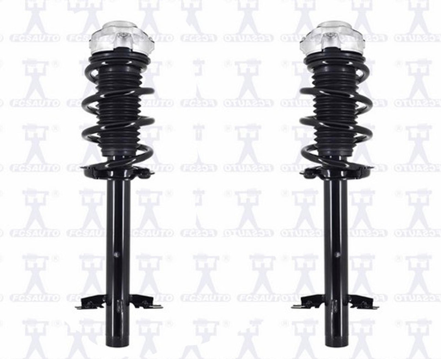 Conjunto de puntales de resorte helicoidal completo delantero para Ram Promaster 1500 25 3500 2014-2020