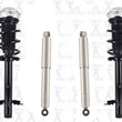 Front Complete Coil Spring Struts Assem For 2014-2020 Ram Promaster 1500 4pc Kit