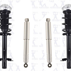 Front Complete Coil Spring Struts Assem For 2014-2020 Ram Promaster 1500 4pc Kit