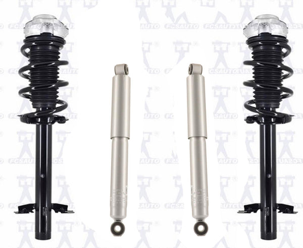 Front Complete Coil Spring Struts Assem For 2014-2020 Ram Promaster 1500 4pc Kit