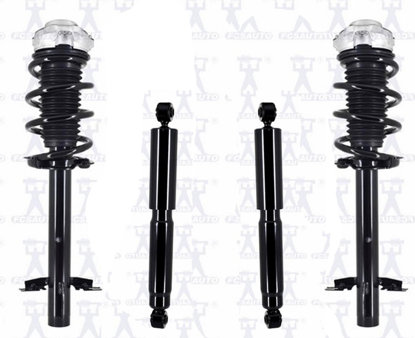 Front Complete Coil Spring Struts Assem For 2014-2022 Ram Promaster 2500 4pc Kit