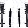 Front Complete Coil Spring Struts Assem For 2014-2020 Ram Promaster 2500 4pc Kit