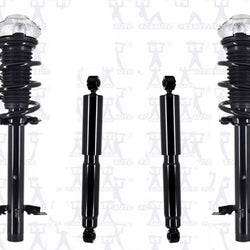 Front Complete Coil Spring Struts Assem For 2014-2020 Ram Promaster 2500 4pc Kit