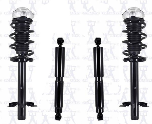 Front Complete Coil Spring Struts Assem For 2014-2020 Ram Promaster 2500 4pc Kit