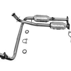 Fits GMC 5.7L H/D  Y Pipe Catalytic Converter W Gaskets Up To 8600LB GVW