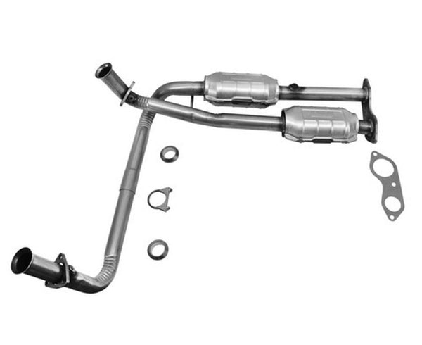 Fits GMC 5.7L H/D  Y Pipe Catalytic Converter W Gaskets Up To 8600LB GVW