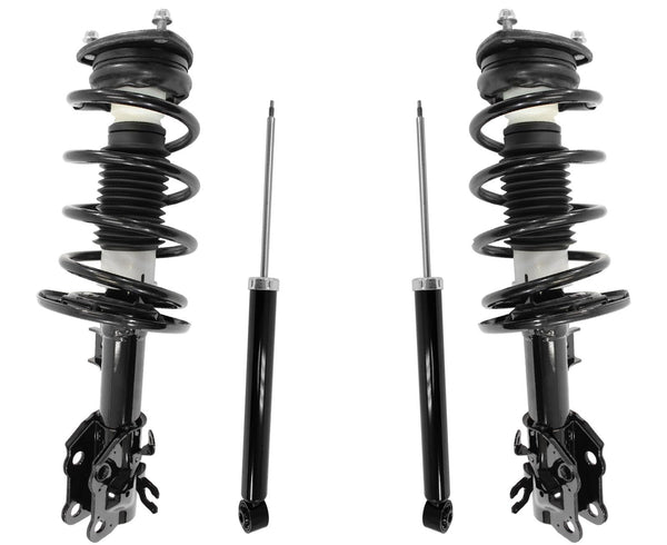 Puntales delanteros completos con resorte helicoidal y amortiguadores traseros para Mazda 6 2014-2017