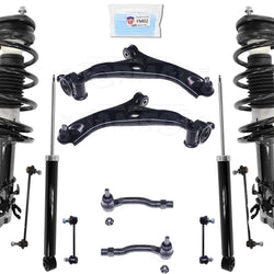 Puntales delanteros Amortiguadores traseros Controles Brazos Barras de acoplamiento Enlaces para Mazda 6 2014-2017