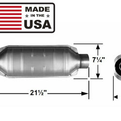Catalytic Converter for FORD GAS 7.3L Universal Converter  3.0
