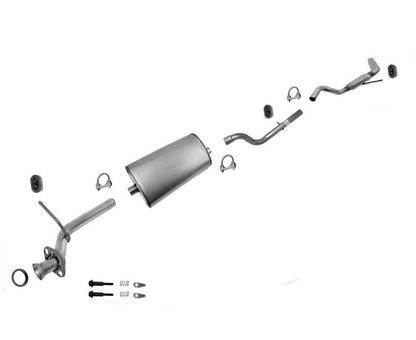 Exhaust System Muffler Pipe AP Exhaust For Ford Explorer 4.0L 2006 2008 09 2010