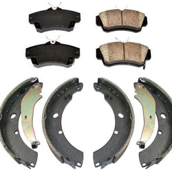 Nuevas pastillas de freno delanteras para modelos Chrysler PT Cruiser 05-09 con tambores traseros
