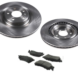 Pastillas de freno de rotores de freno con ventilación trasera 3p para Audi A4 Quattro 2.0 Código CYMC 17-2020