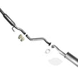 Exhaust Muffler Extension Pipe with 2014-2016 KIA Forte LX 1.8L