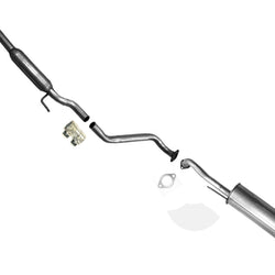 Exhaust Muffler Extension Pipe with 2014-2016 KIA Forte LX 1.8L