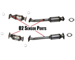Front & Rear Catalytic Converters for Nissan Xterra Frontier 4.0L 2005-2010