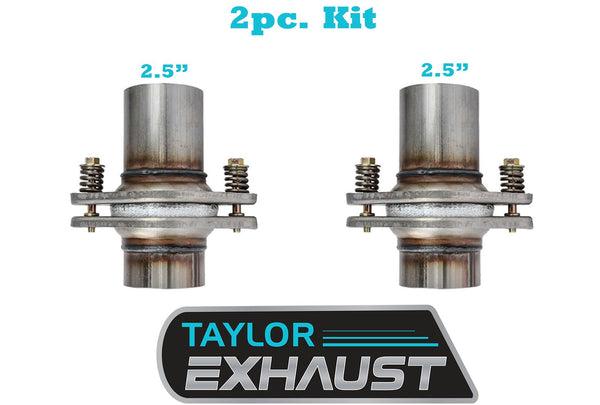 2.5" Exhaust Spherical Joint Repair Flange Universal Spring Bolt 2pc kit