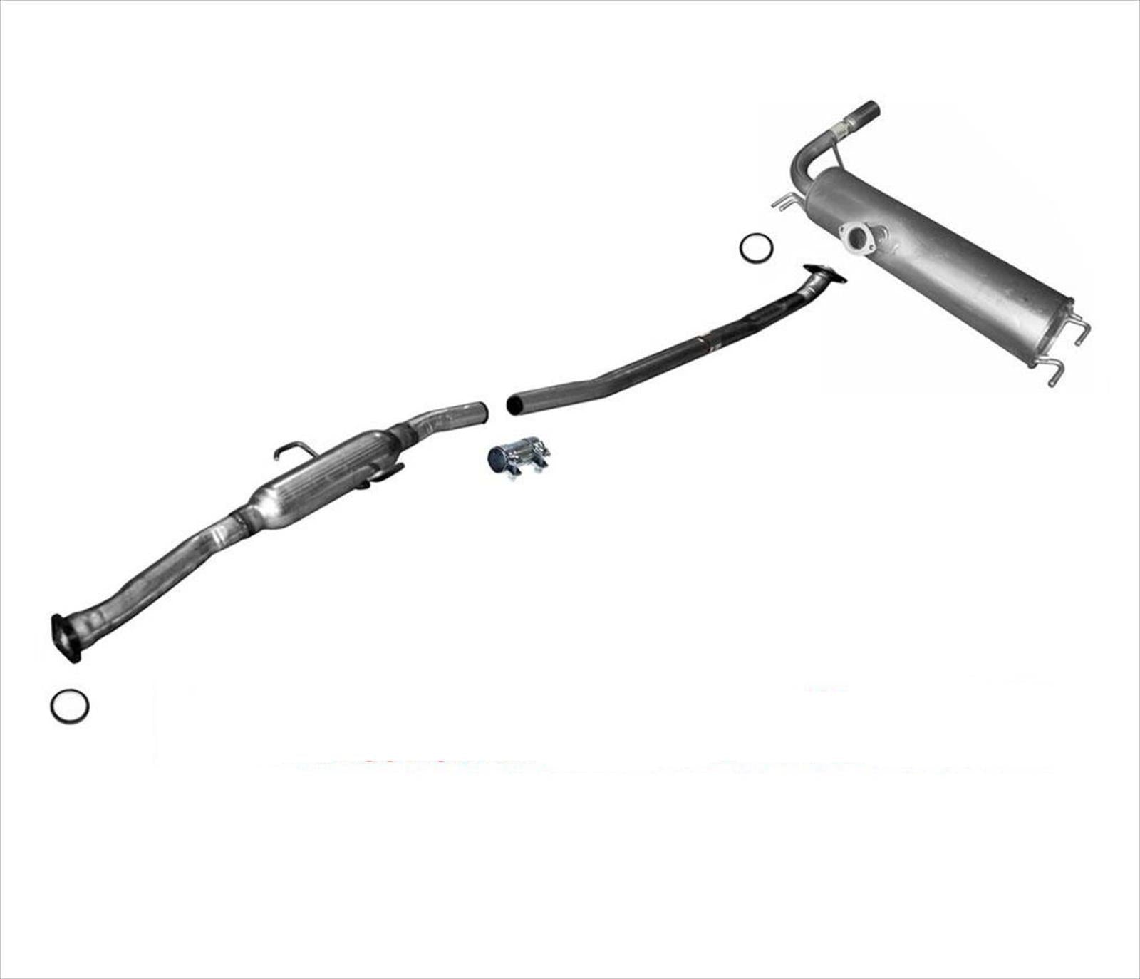 Fits For 2001 to 2003 Toyota Rav4 2.0L Extension Resonator Pipe and Muffler