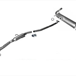 Fits For 2001 to 2003 Toyota Rav4 2.0L Extension Resonator Pipe and Muffler