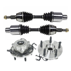 Ejes CV del conjunto del cojinete de la rueda delantera para 05-10 Dakota 4x4 W 4 ruedas ABS solamente