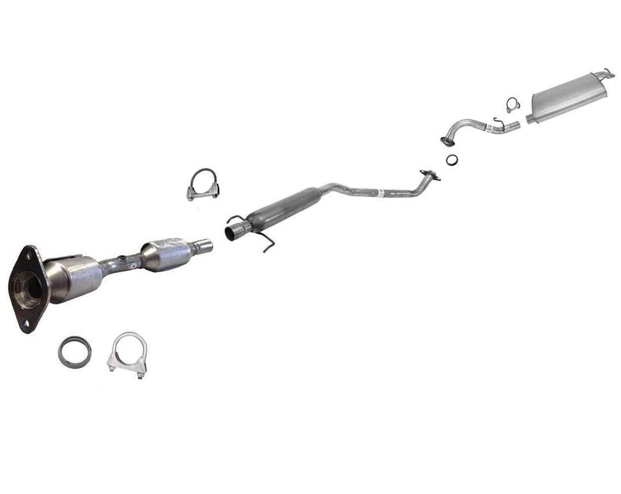 Exhaust System for Toyota Corolla 1.8L Front Wheel Drive 2006-2008