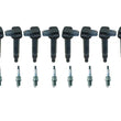 Ignition Coils + Spark Plugs for Lexus LX470 98-07 for Toyota Tundra 4.7L 05-09