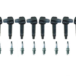 Ignition Coils + Spark Plugs for Lexus LX470 98-07 for Toyota Tundra 4.7L 05-09